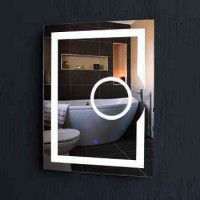 Best Quality Fogless Illuminated Led Bathroom Mirror with Touch Sensor Switch