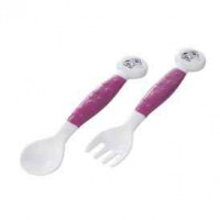 CANPOL BABIES Elastic cutlery for children 