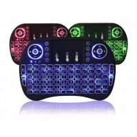 BEZDRÁTOVÁ KLÁVESNICE LED DÁLKOVÉ OVLÁDÁNÍ SMART TV TABLET